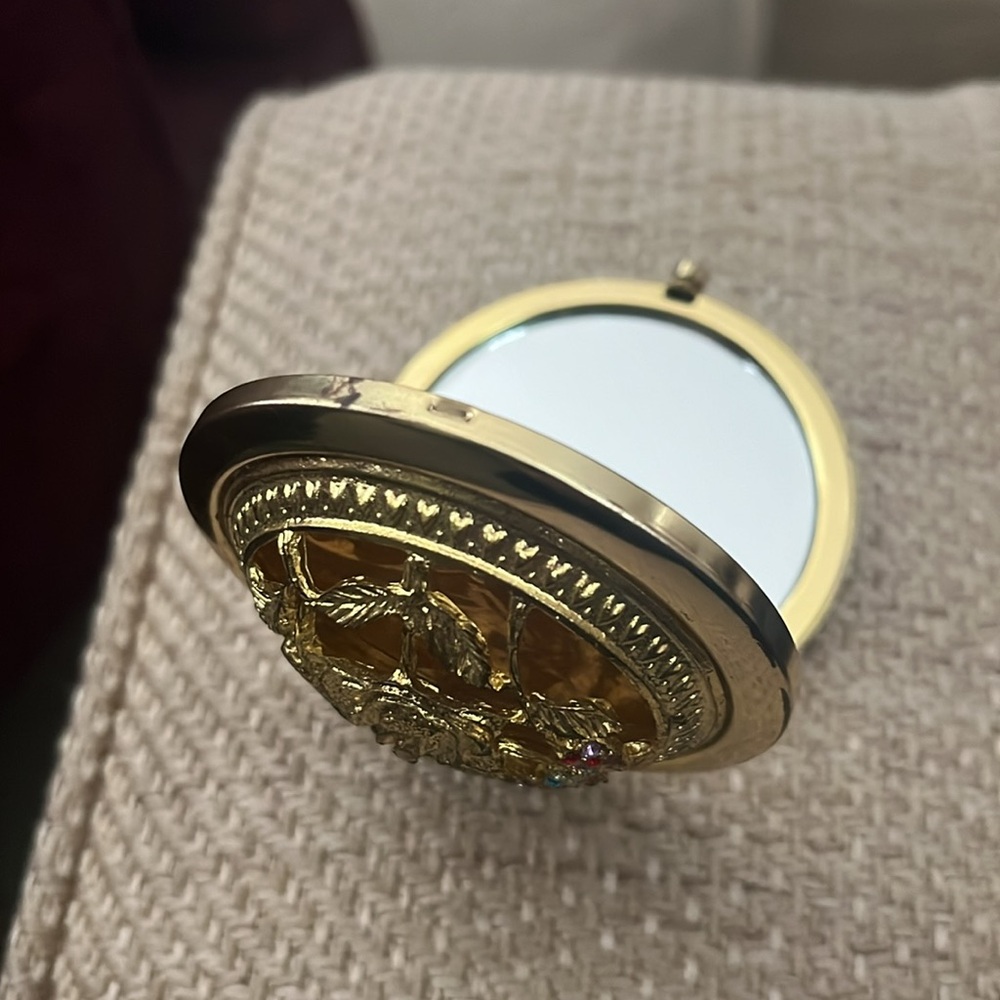 Vintage jeweled compact - Picture 6 of 10